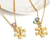 Kép 2/4 - anya-lanya-puzzle-medalos-nyaklanc-NYL029-3